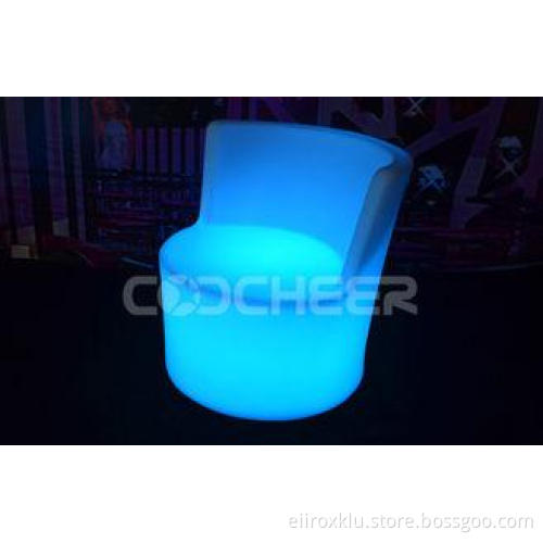 Elegant Wireless DMX Control Led Bar Stools Chair Light For